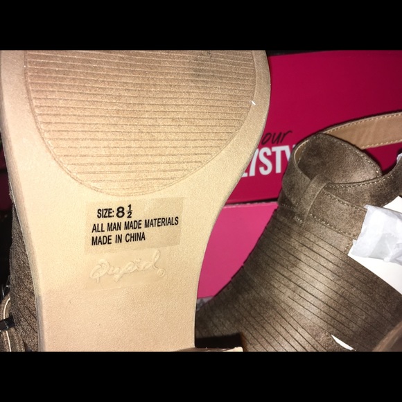 taupe booties - Picture 2 of 2